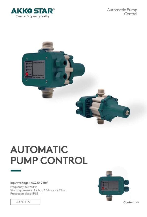 Kontrolluesi i presionit të pompës së ujit