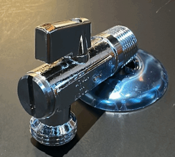 Filtër sferik rubineti nën lavaman L.1/2 x 1/2 me rozetë