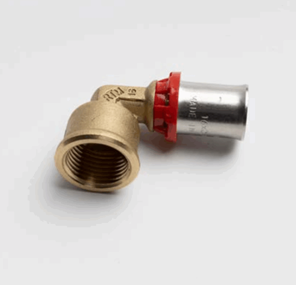 Bërryl me presë me filetë të brendshme 90' 16x1/2"