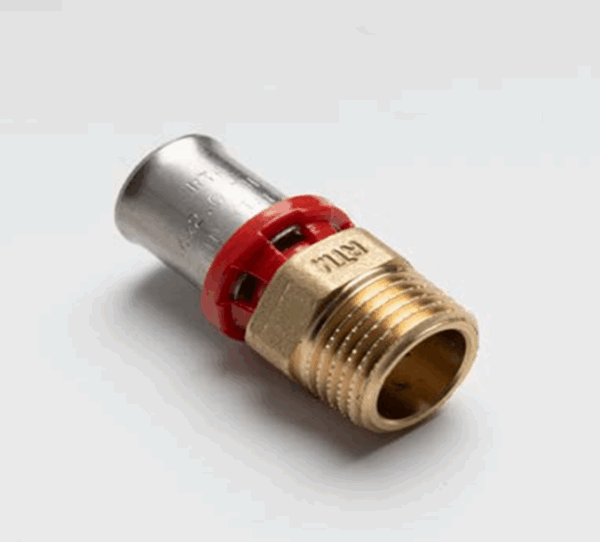 Gjysmë-lidhëse me filetë të jashtme 16x3/4"