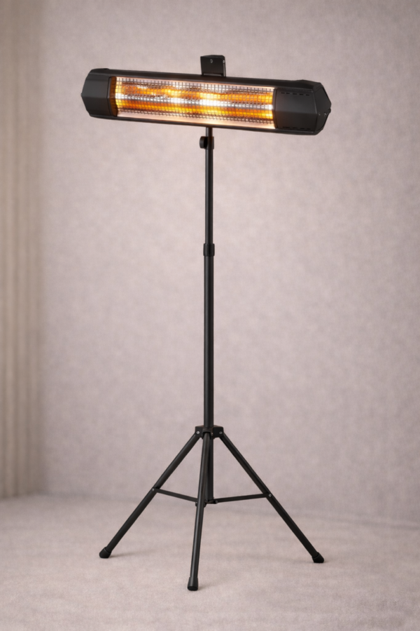Ngrohës elektrik infrared me stativ, RR46-28, 220V