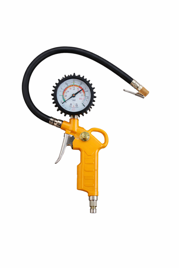 Pistoletë për Fryrje Gomash me Manometër